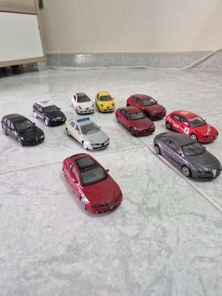 Modellini Alfa Romeo - Lotto 10 Pezzi