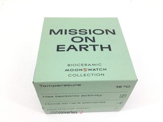 reloj pulsera caballero swatch mission on earth by omega