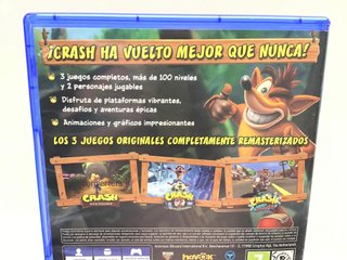 crash bandicoot n. sane trilogy ps4
