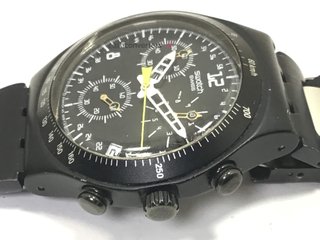 reloj pulsera caballero swatch swiss irony chronograph