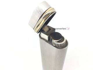 encendedor cartier metal