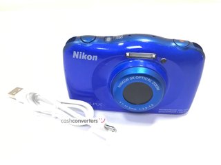 camara  compacta acuatica nikon coolpix s33