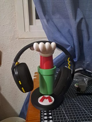 Soporte Cascos Gaming Super Mario Bros