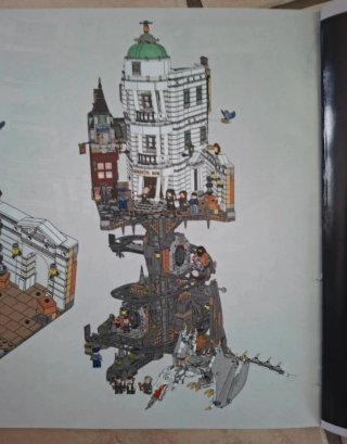 Banco Mágico de Gringotts compatible apr. 4801 pcs