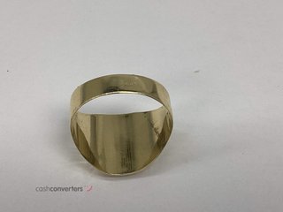 sello oro 18k con piedra con circonita