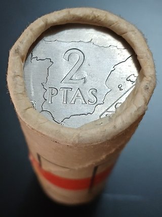 Cartucho FNMT 2 Pesetas 1982 (50 monedas)