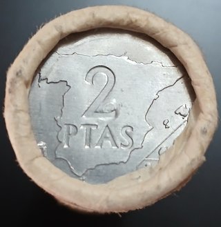 Cartucho FNMT 2 Pesetas 1982 (50 monedas)