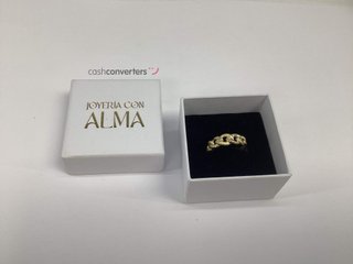 anillo oro 18k