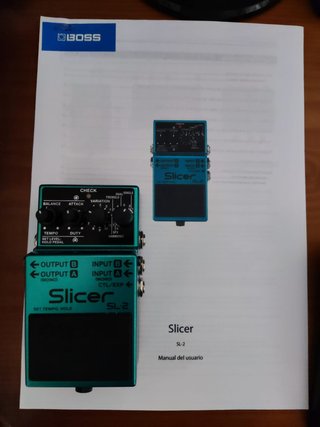 BOSS SL-2 Slicer - pedal para guitarra y teclados