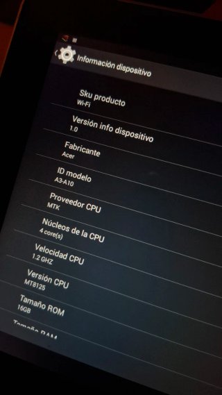 Tablet Acer Iconia Tab 10