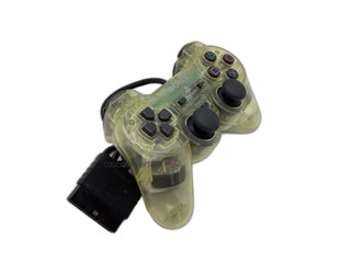 mando ps1 sony dualshock transparente