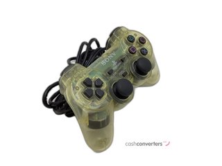 mando ps1 sony dualshock transparente