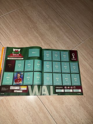 Álbum Qatar 2022 y 55 cromos
