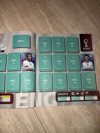 Álbum Qatar 2022 y 55 cromos