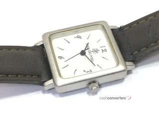 reloj pulsera caballero jesus del pozo plateado
