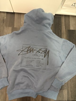 Sudadera basica Azul Talla S