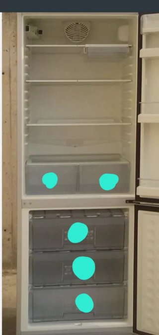 Cajones Congelador Frigorífico Bosch Duo System