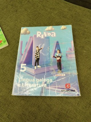 Lingua galega e Literatura. 5° Primaria. Revoa