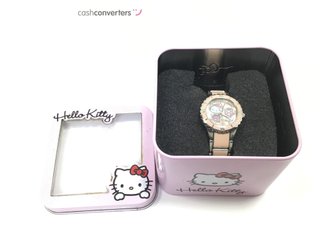 reloj pulsera señora hello kitty kw24720