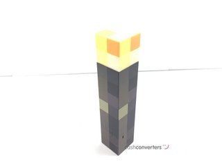 lampara minecraft light-up torch