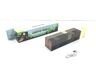 lampara minecraft light-up torch
