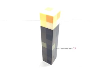 lampara minecraft light-up torch