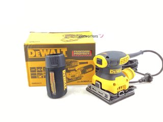 lijadora orbital dewalt dwe6411