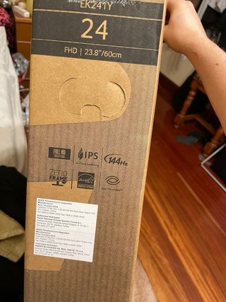Monitor Acer IPS 23.8 144Hz (viene sin el brazo)