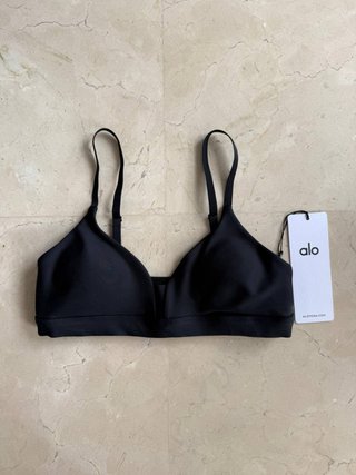 Sujetador deportivo Alo Yoga negro