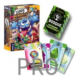Zampa Monstruos. Juego de Mesa