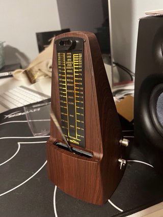 Metrónomo de madera Tuoqin