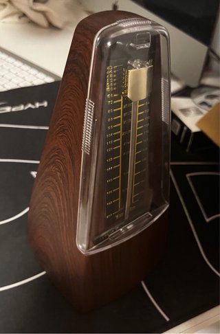 Metrónomo de madera Tuoqin