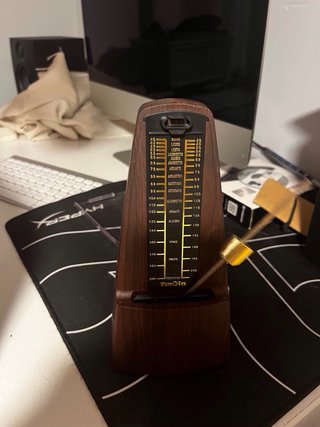 Metrónomo de madera Tuoqin