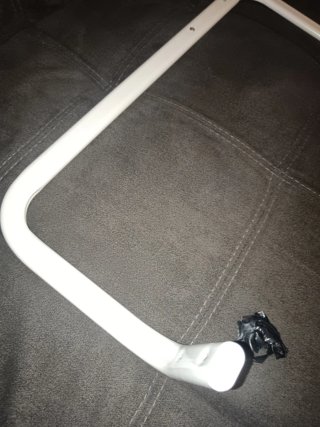 Barra extensible para ropa blanca