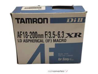 objetivos tamron tamron af 18-200mm f/3.5-6.3 xr di ii ld aspherical (if) para sony a