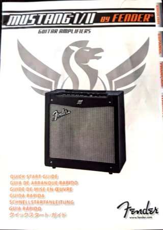 Amplificador Fender Mustang I.
