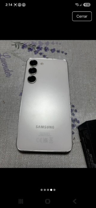 Samsung Galaxy S23 128GB Blanco