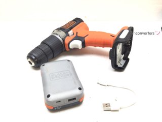 taladro a bateria black and decker bdchd12s1