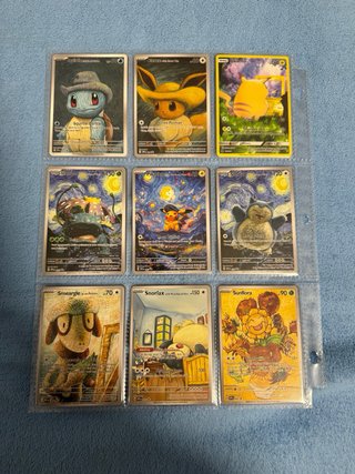 Cartas Pokémon Starry Night diseñada por fans