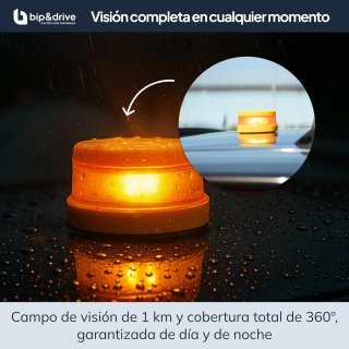 Baliza V16 con funda (conectada hasta 2038) nueva