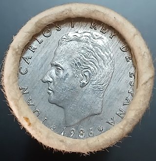 Cartucho FNMT 1 Peseta 1986 (50 piezas)