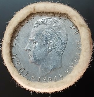 Cartucho FNMT 1 Peseta 1986 (50 piezas)