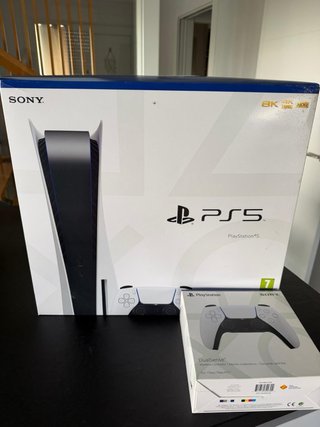PlayStation 5 825GB con Mando , Caja y base