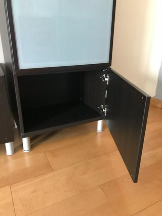 Armario Besta IKEA Negro
