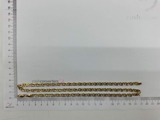 cadena oro 18k 30cm