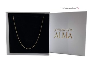 cadena oro 18k 23cm