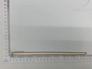 cadena oro 18k 22cm