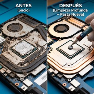 Limpieza PC y Consolas + Cambio Pasta Térmica