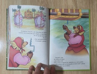 Clásico cuento Disney. "Robin Hood y Juan". Salvat