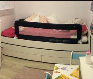 Cama IKEA SKART 90x200 + cama nido + 2 cajones